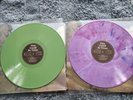 X 2 ENGLISH TEACHER -This Could Be Texas - SIGNED Green+ Pink/Blue Marble