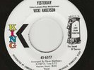 VICKI ANDERSON - Yesterday/Message From Soul Sister - King  6377 James Brown