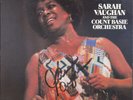 AUTOGRAPHED SARAH VAUGHAN RECORD 1981 