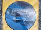 Space Lp Picture Disc Just Blue  1979 N. M Original Rare