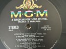 MARAIS AND MIRANDA European Folk Song Festival LP MGM E4115 US 1963 M