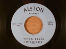 Sam And Dave  Never, Never/Lotta Lovin'  RARE  Northern Soul, R&B 1964 Alston