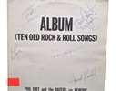 Phil Dirt and the Dozers go Generic Ten old Rock & Roll Songs Vinyl 1982 Signed