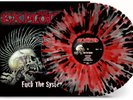THE EXPLOITED - Fuck The System  [CLEAR/RED/BLACK SPLATTER DLP]
