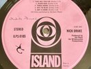 NICK DRAKE FIVE LEAVES LEFT 1st UK LP 1969 PINK ISLAND PSYCH FOLK ILPS 9105