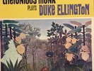 Rare White Label Thelonious Monk Plays Duke Ellington (Vinyl) Riverside 12-201