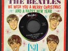 The Beatles Please Please Me VJ oval in Christmas sleeve NM