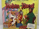 Walt Disney Robin Hood Vinyl Record LP & Illustrated Storybook Disneyland 3810