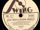 EDDIE SOUTH & STEPHANE GRAPPELLY & DJANGO REINHARD Dinah / Daphne  78rpm  X4208