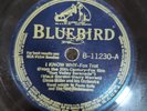 78 RPM I Know Why Chattanooga Choo Choo Glenn Miller Bluebird 11230