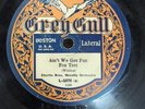 78 RPM Ain't We Got Fun Strut Miss Lizzie Al Starita Grey Gull L-1070