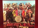 THE BEATLES Sgt. Pepper's Lonely Hearts Club Band 1988 UK remastered vinyl LP EX