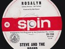 STEVE AND THE BOARD Rosalyn / The Giggle-Eyed Goo RARE OZ 45 garage mod LISTEN