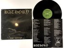 BATHORY The Return... original 1985 LP GREEN Label COMBAT in SHRINK +Inner VG++