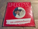 I Roy - Ten Commandments LP Picture Disc Clean Copy 1980