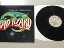 Bad Lizard - Power of Destruction LP 1st Press 1985 RARE Ostrogoth Atlain Omen