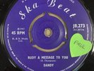 DANDY LIVINGSTONE - RUDY A MESSAGE TO YOU - ORG UK SKA BEAT 7