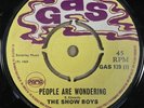THE SHOW BOYS - PEOPLE ARE WONDERING - NEARMINT ORIGINAL UK GAS 7
