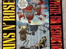 GUNS N' ROSES  Orig 1987 1st Press Germany APPETITE FOR DESTRUCTION Vinyl LP VG+