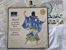 Columbia SAX 2476-9 UK STEREO original 1st CLUYTENS complete RAVEL
