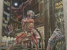 IRON MAIDEN SOMEWHERE IN TIME RARE 1986 1ST  PRESS LP