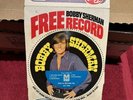 BOBBY SHERMAN CEREAL BOX CARDBOARD,VINYL RECORD, POST CEREAL,  NEVER PLAYED.LOOK