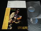 STEVIE RAY VAUGHAN - LIVE ALIVE JAPAN VINYL 2LP OBI GATEFOLD 238-3P-795-6