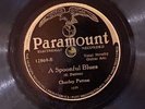 Paramount 129869 Charley Patton A SPOONFUL BLUES iconic  78 rpm Delta Blues 1929