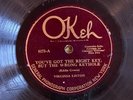 Okeh 8173 Virginia Liston w Williams Blue 5  78 pm  LOUIS ARMSTRONG & SID BECHET