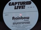 RAINBOW Captured Live  RKO RADIO NETWORKS 2XLP VG+/VG++ o