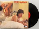 Mick Jagger Signed She's The Boss Album Cover w/ Vinyl AUTO JSA LOA