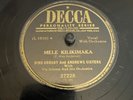 Decca 78 RPM Bing Crosby & Andrews Sisters - Mele Kilikimaka 27228 V+