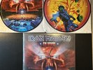 IRON MAIDEN PIC DISC AND COLOURED VINYL RECORDS