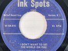 45 Rpm- Ink Spots - I Don't Want To Set The World On Fire - Fallout 3