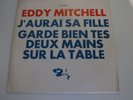eddy mitchell  promo j'aurai sa fille  rtl stamp