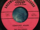 The Playthings 45 Confused Again / I Need You SHERWOOD Garage PSYCH Funk RARE