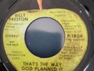 Thats The Way God Planned It Billy Preston Apple Promo 45 Pro 6555  Vg++  Nice