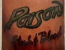 POISON ‎– Flesh & Blood. OZ Pressing. METAL / ROCK. Incl. originaI inner sleeve