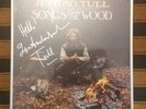 Jethro Tull Songs From The Wood SIGNED LP Vinyl DISPLAY Ian Anderson