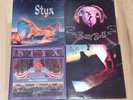 STYX 4LP Lot:  Equinox, Crystal Ball, Paradise Theatre, Cornerstone