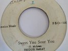JACKIE MITTOO + FREDDIE MCKAY Touching You  + Sweet You FESTIVAL Reggae 7