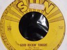 Elvis Good Rockin' Tonight/I Dont Care If The Sun Don't Shine Sun misprint 45.