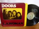 THE DOORS L.A. WOMAN LP  CLEAR WINDOW ORIGINAL 1971 EMBOSSED LETTERS