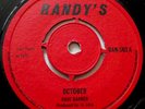 DAVE BARKER   OCTOBER/ RANDY'S ALL STARS   TIME OUT ** 1970 UK RANDY'S 7