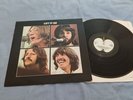THE BEATLES -let it be -1969- FIRST UK PRESS -(A-2U;B-2U) - RED  APPLE -EX+