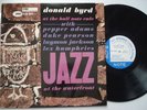 DONALD BYRD At The Half Note NM- BLUE NOTE Liberty '66 vinyl LP RVG Pepper Adams