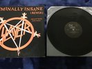 1986 ORIGINAL SLAYER- RARE Criminally Insane (Remix)  Maxi-Single. EP.