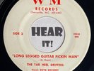 Hot NC Rite Rockabilly Country Bop / Vietnam 45 THE TAR HEEL DRIFTERS on WM rare