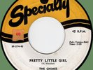 CHIMES Pretty Little Girl / Chop Chop 45rpm Specialty 1956 doo-wop 1st press