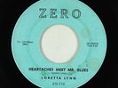 C&W 45 - Loretta Lynn - Heartaches Meet Mr. Blues - Zero